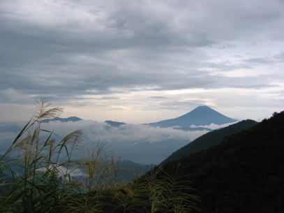2007年8月30日の富士山の1