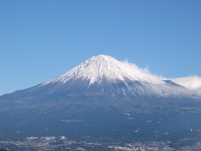 2008年1月17日の富士山の2