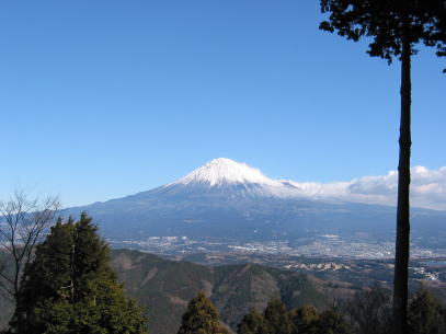 2008年1月17日の富士山の1